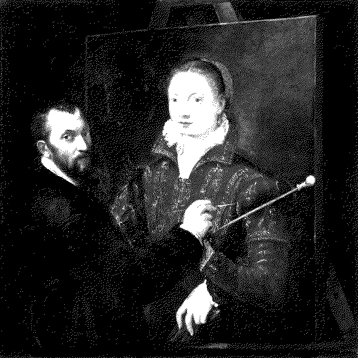 Bernardino Campi pintando a Sofonisba Anguissola, hacia 1559
